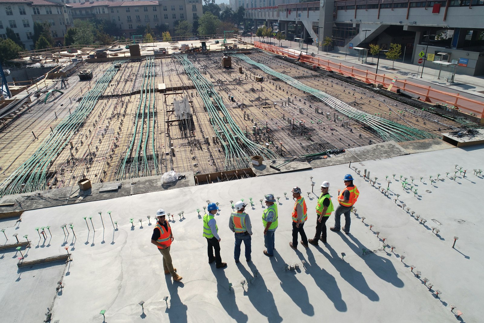 BAU TEAM auf der Baustelle